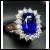 Sold. 4.97Ct Gia "Royal Blue" Sapphire & Diamond Ring Platinum by Jelladian ©