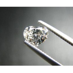 "PURE HEART" LOOSE DIAMOND $1NR- JEWELRY STORE AUCTION MONDAY