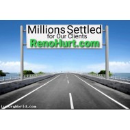 RenoHurt.com Accident Lawyer Domain Location $1,000 Opening Bid