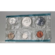 Auction Monday 6/24/24 1963 United States 90% Silver Half Dollar in Sealed Proof Philadelphia Coin Set