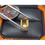 $50-$100 Licensed Buyer Lot a 1.54Ct Citrine Emerald Cut will be sold to highest bidder