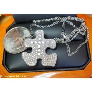 Sold Reorder for $5,538 Psalm 63 "Missing Puzzle Piece to Complete Life" 283 Diamonds in Platinum by Jelladian ©